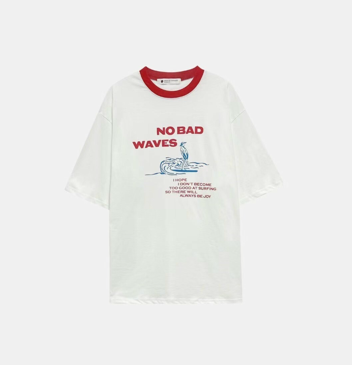 Waves Summer Short-Sleeve T-shirt