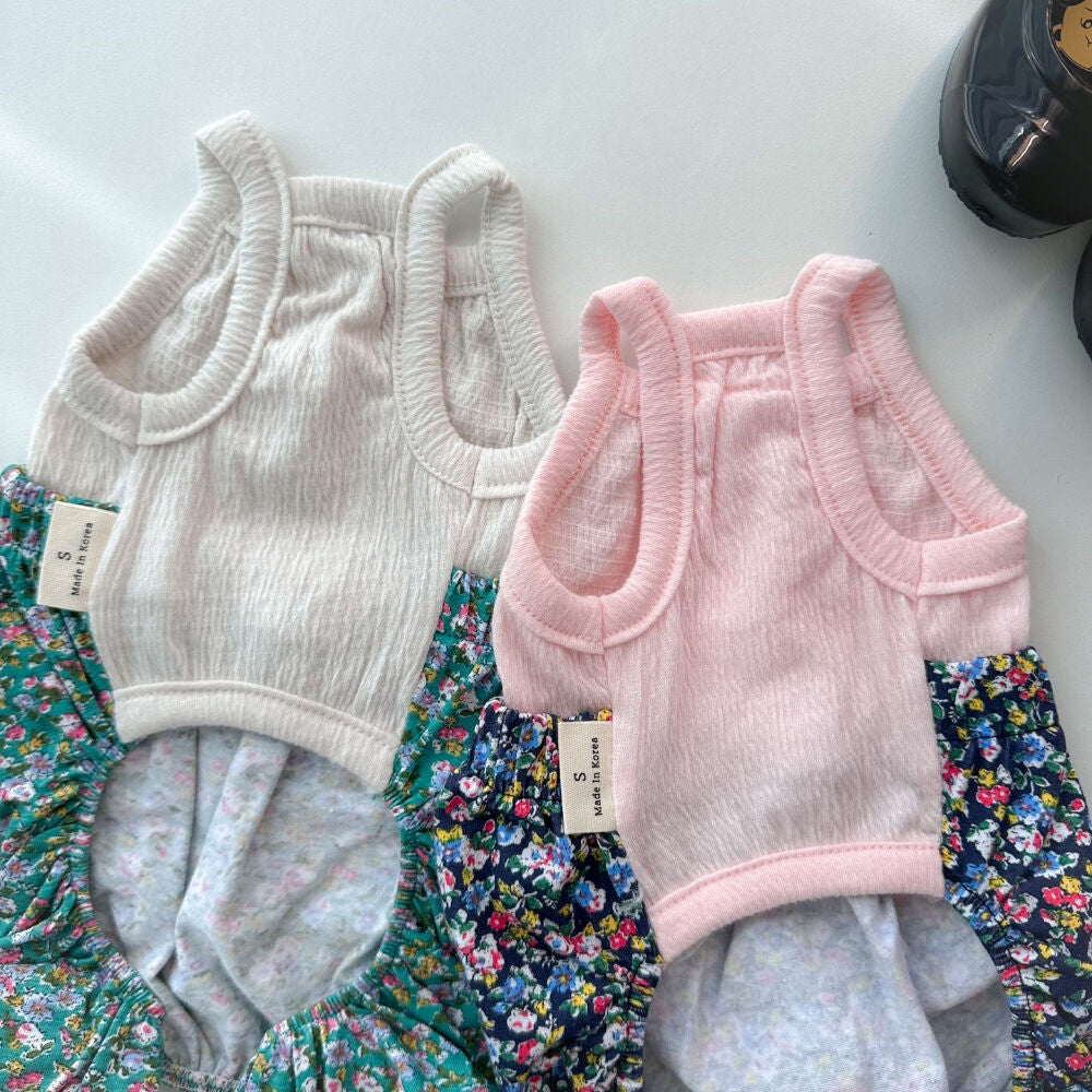 Retro K-style Floral_all in one 2