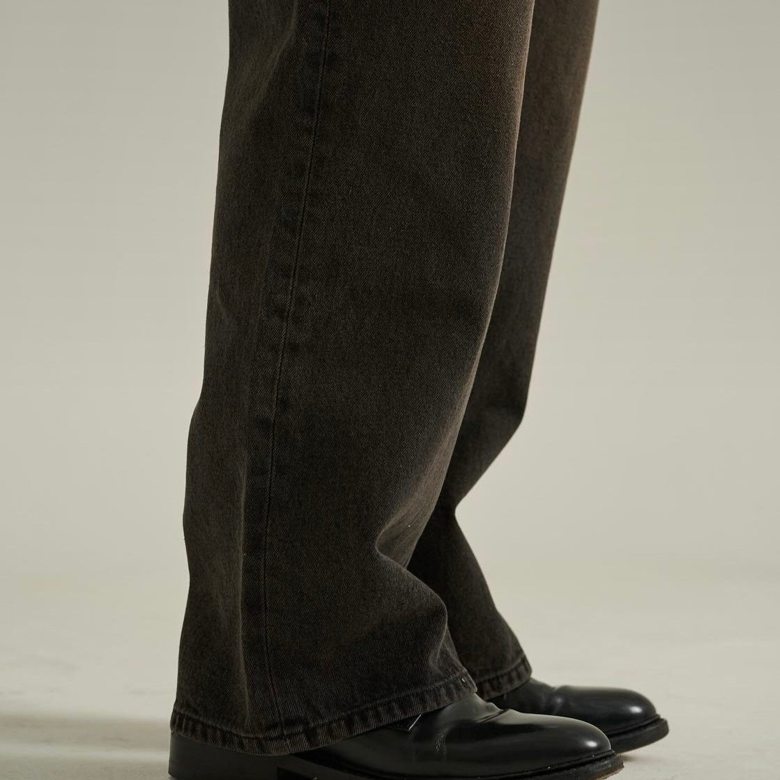 Vintage Fade Straight-Leg Denim Jeans