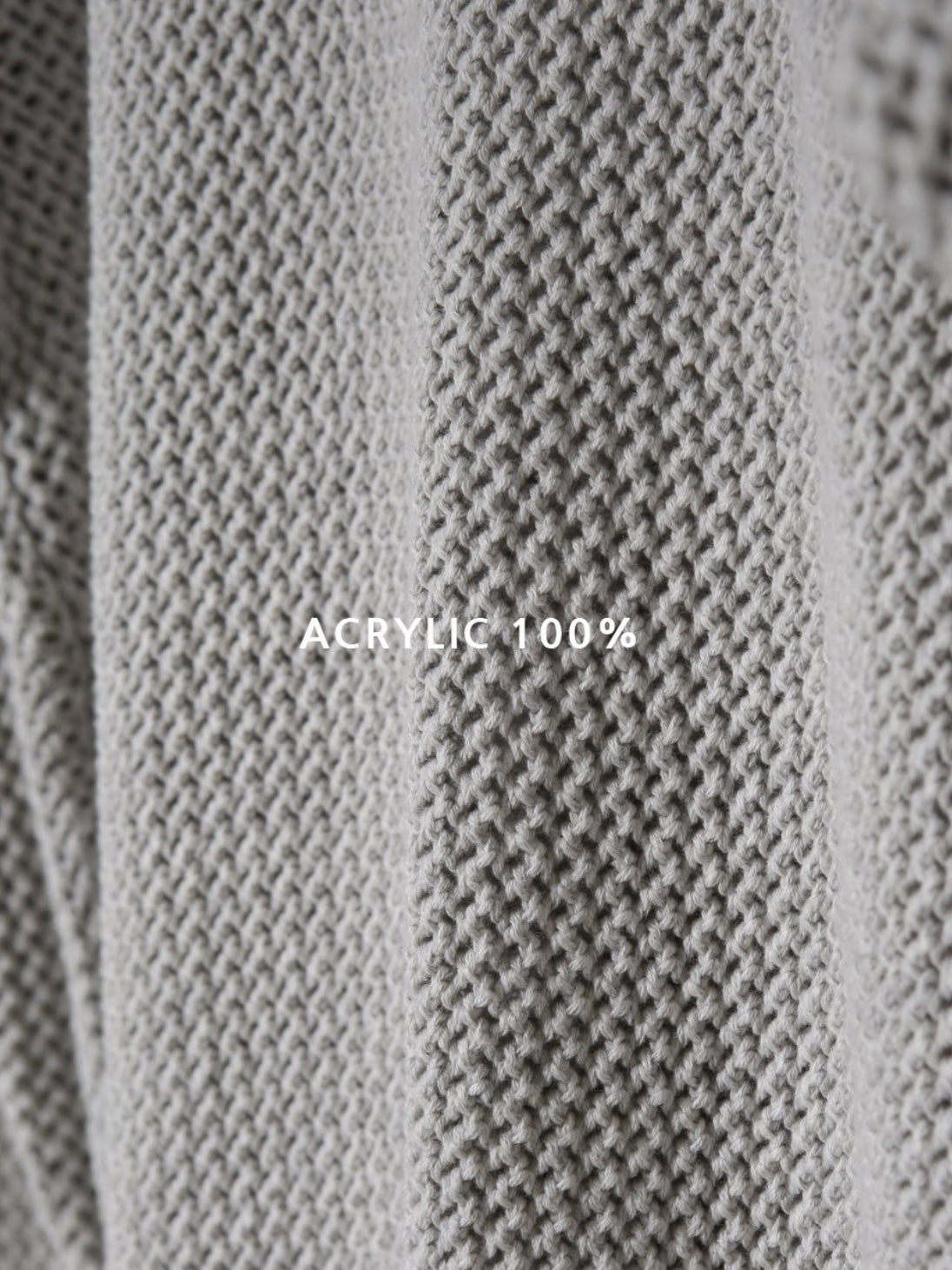 Town Waffle Knit Hoodie Zip-up