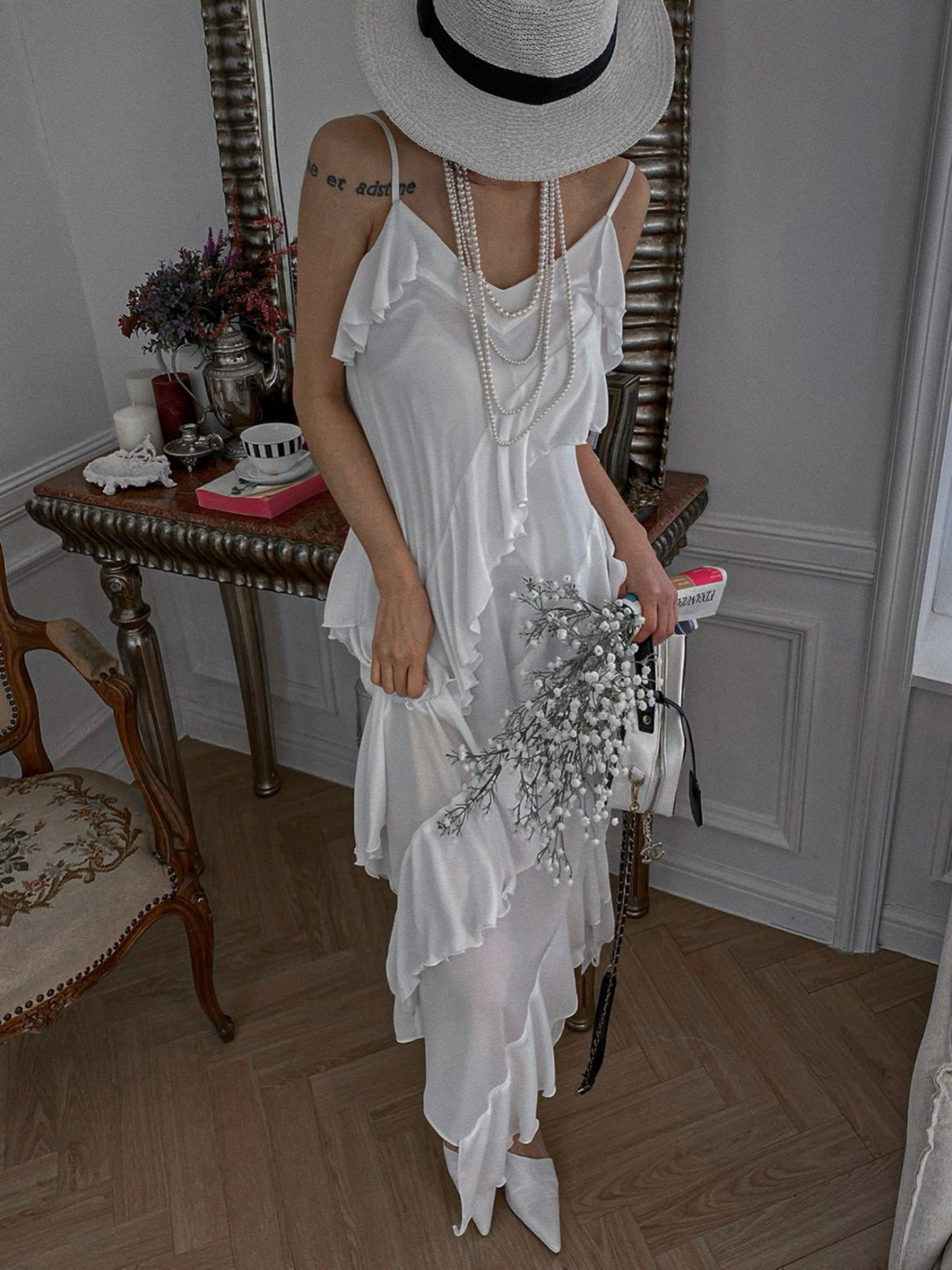 Whimsical Ruffle Long Dress Episode Whimsical Ruffle Long Dress Episode