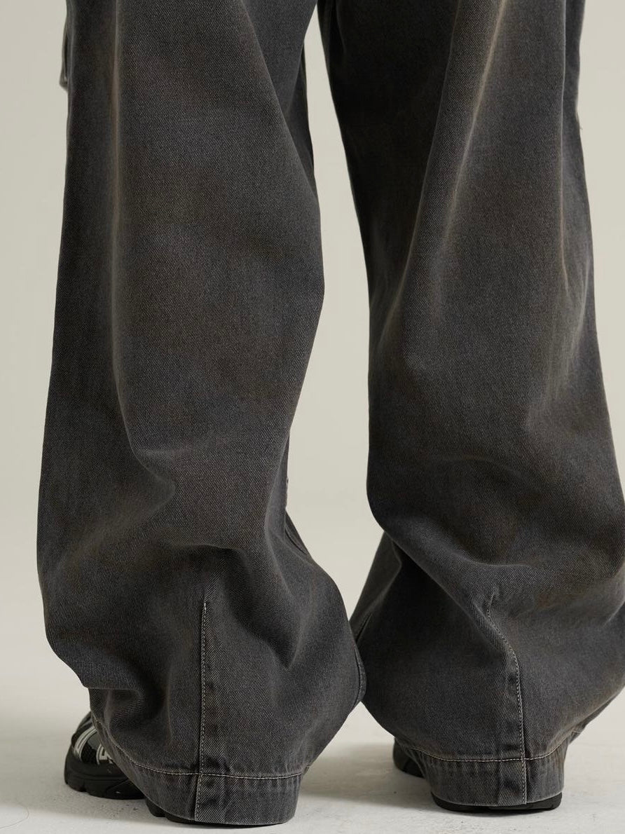Dirty Washed Dart Jeans