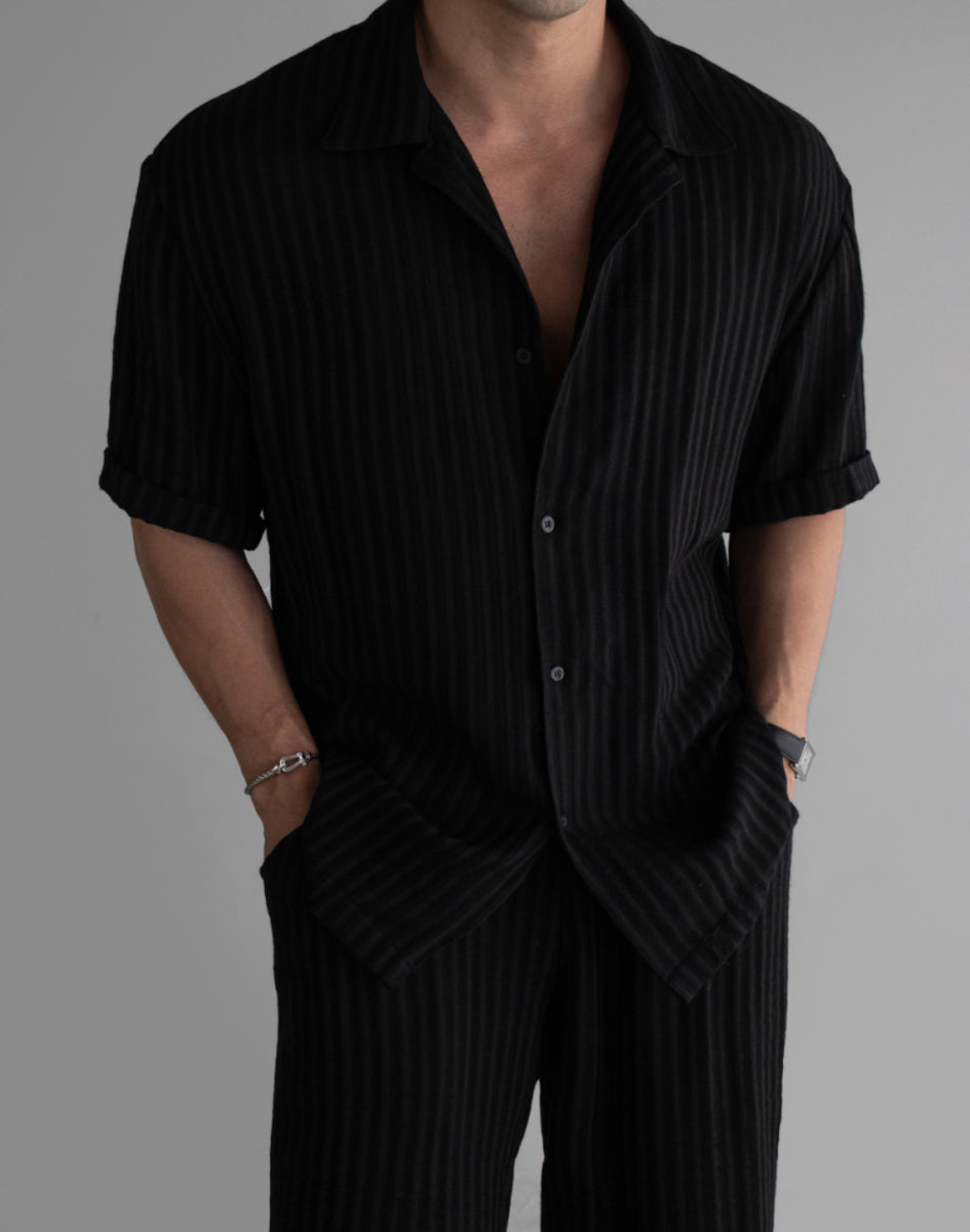 Linen Open Shirt