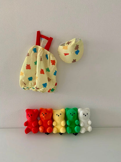 Jelly Bear_pants, hat