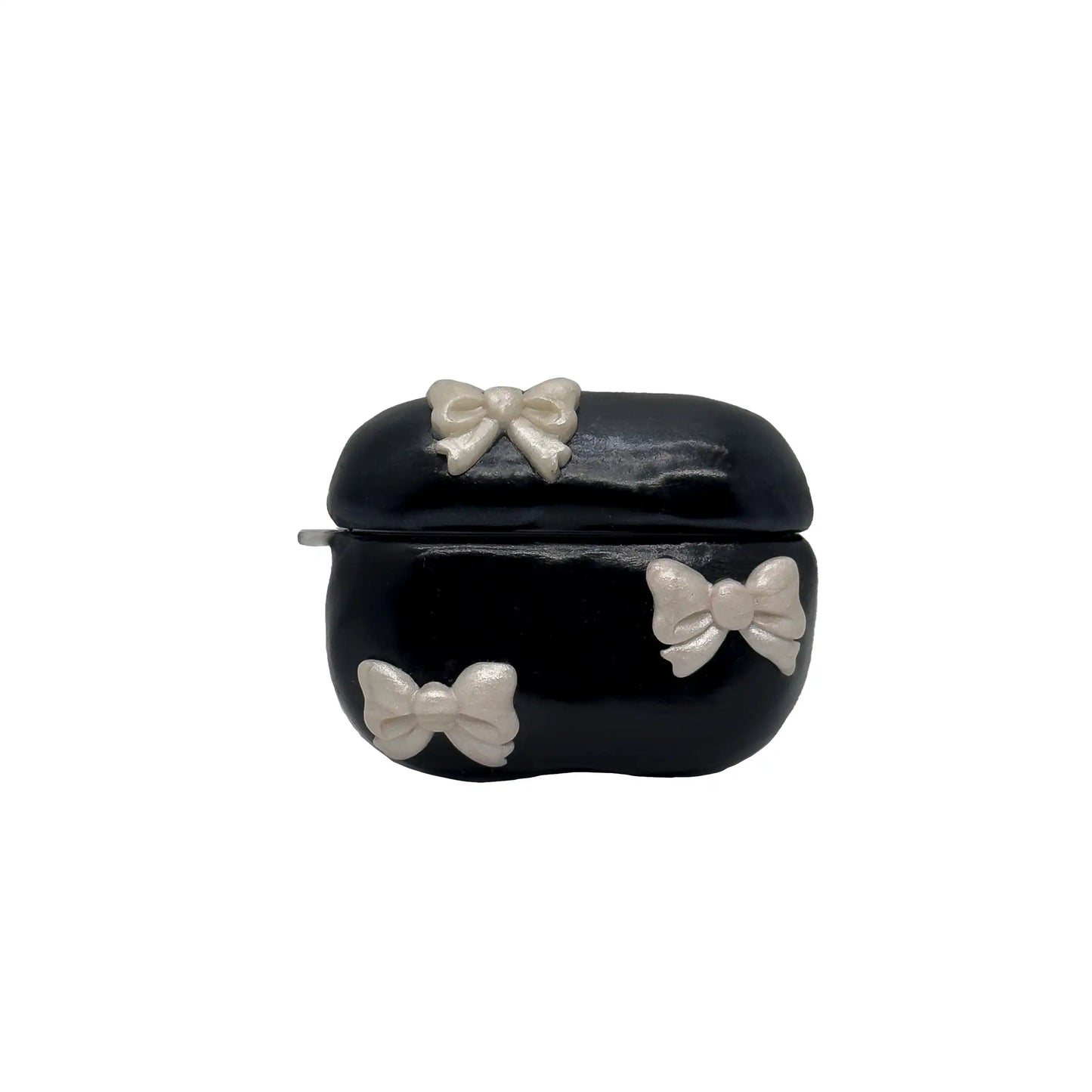 Ribbon Black airpod Case